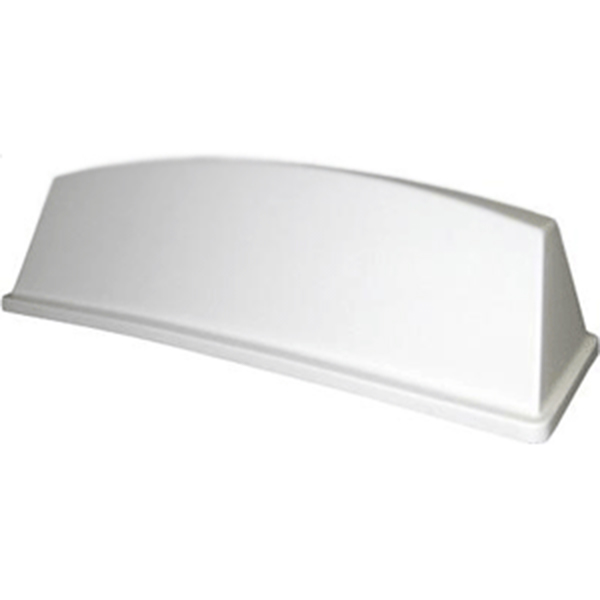 White Curver Roof Sign - Blank